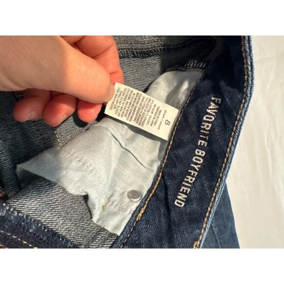 American Eagle Favorite Boyfriend Stretch Jeans Size 8 - Picture 8 of 9